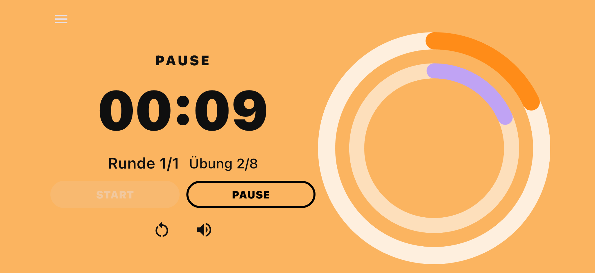 Time2Sweat im Querformat